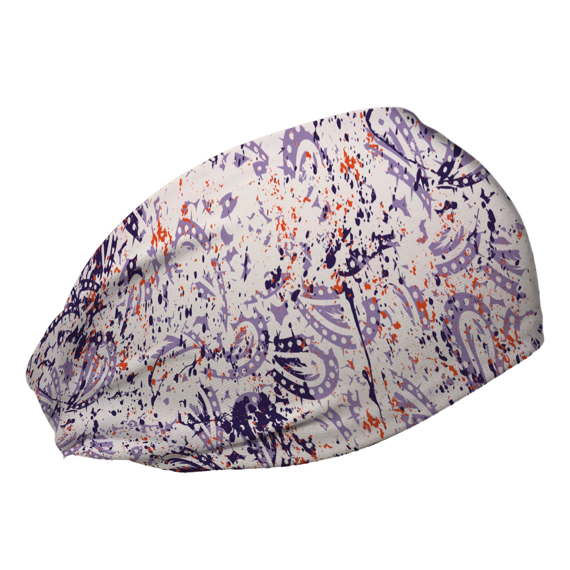 Purple Paisley Cooling Headband