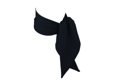 Solid Color Multifunction Cooling Scarf - Black