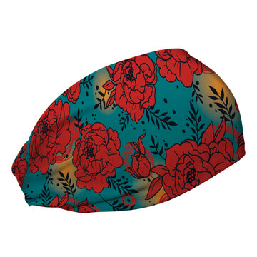 Cooling Headband Rockin Roses