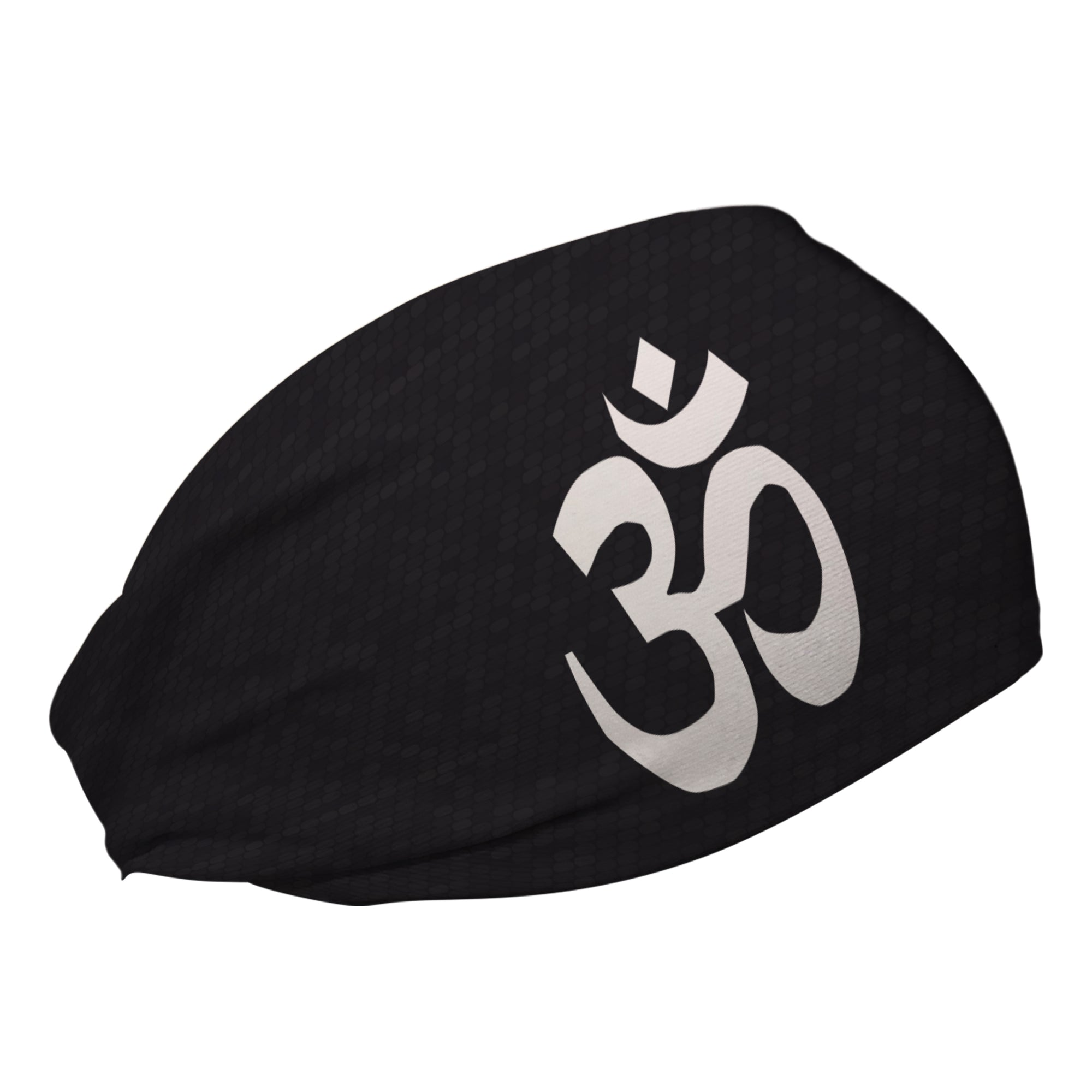 Black OM Chakra Cooling Headband