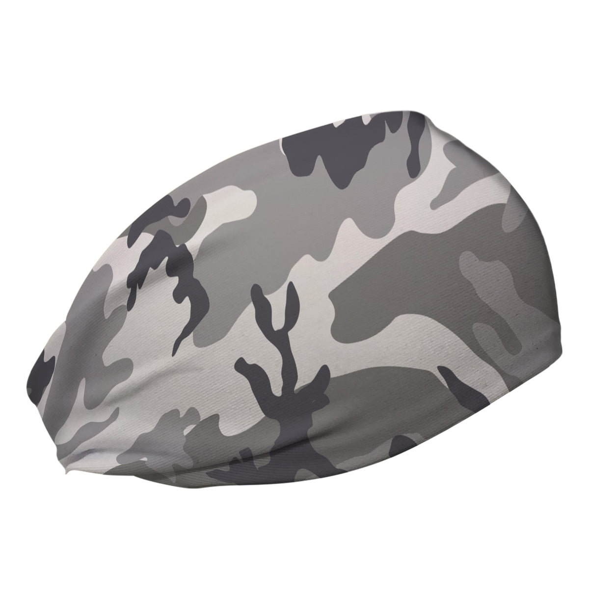 Gray Camo Cooling Headband