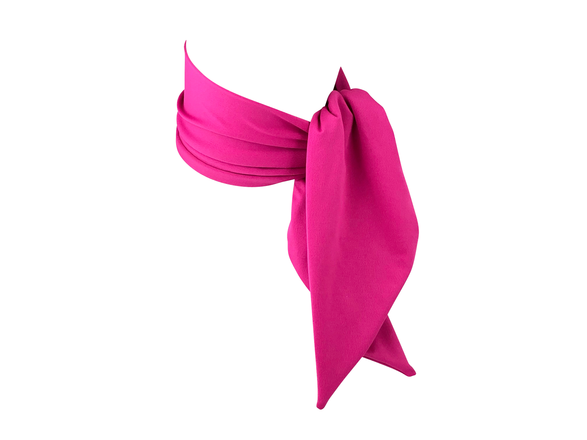 Solid Color Multifunction Cooling Scarf - Hot Pink